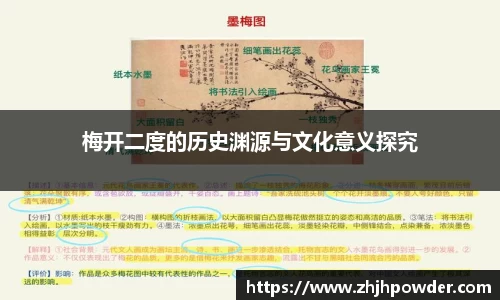梅开二度的历史渊源与文化意义探究